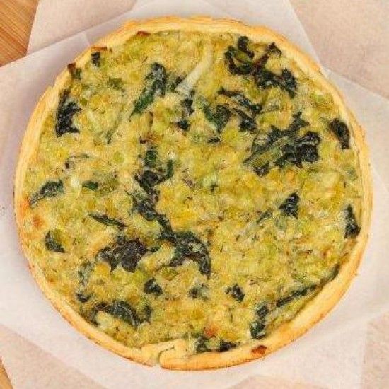 Rezeptbild: Lauch-Mangold Tart