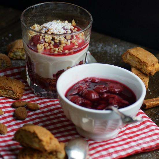 Rezeptbild: Winterlicher Kirsch-Tiramisu