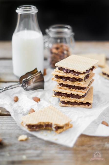 Rezeptbild: Schoko-Nuss Schnittchen
