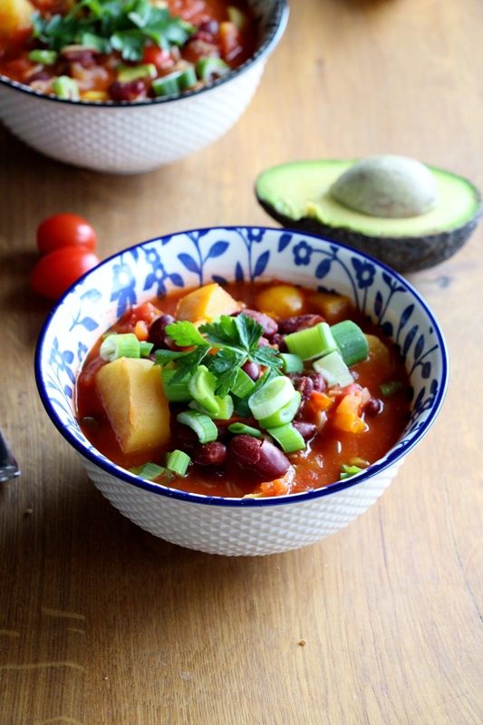 Rezeptbild: Süsskartoffel - Gemüse - Chili