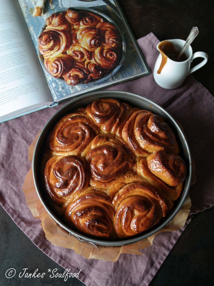 Rezeptbild: Karamellschnecken