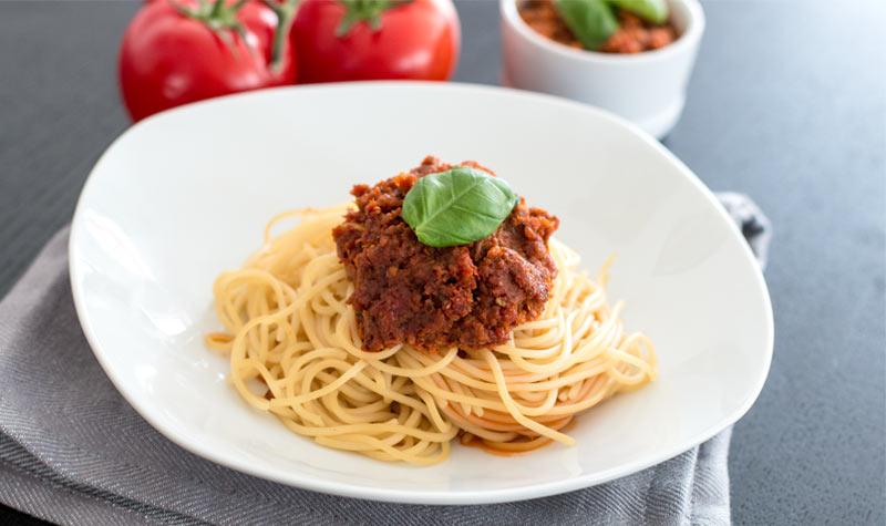 Rezeptbild: Selbstgemachtes rotes Pesto