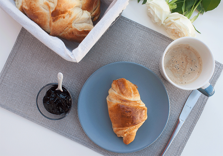 Rezeptbild: Frühstückshörnchen