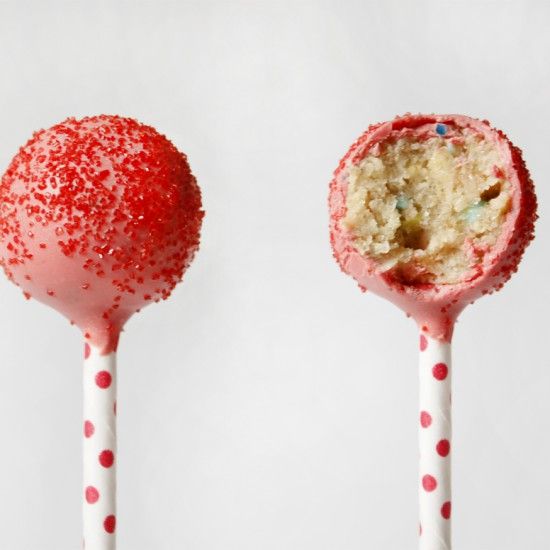 Rezeptbild: Keks Teig Cake Pops!
