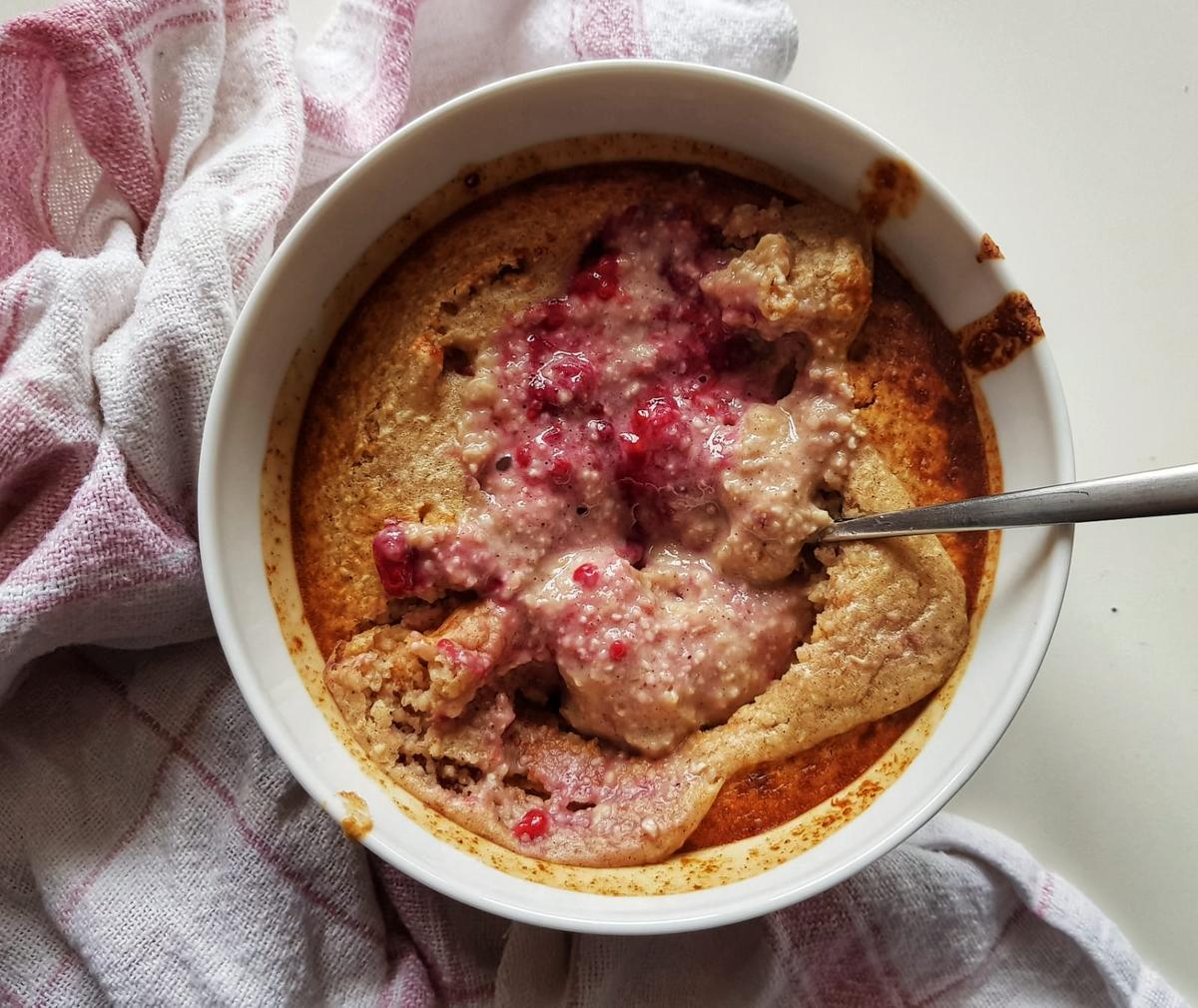 Rezeptbild: Himbeer Haferbrei