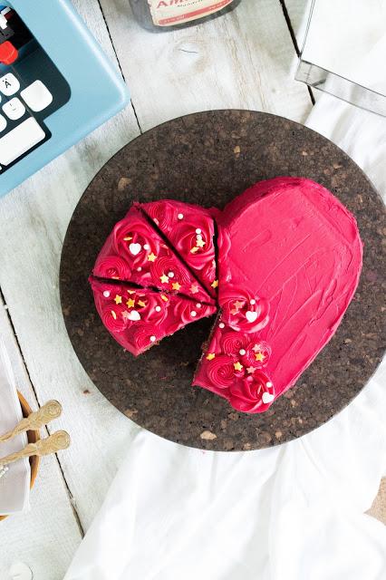 Rezeptbild: Hertorte für den Valentinstag