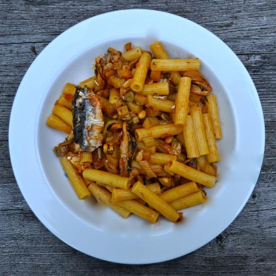 Rezeptbild: Pasta mit Sardinen & Fenchel