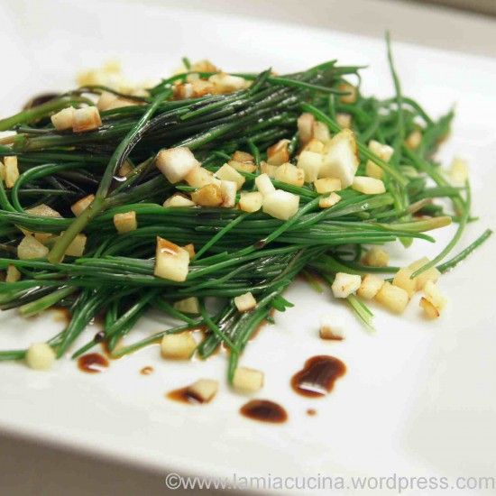 Rezeptbild: Mönchsbart mit Zedratzitronenwürfeln