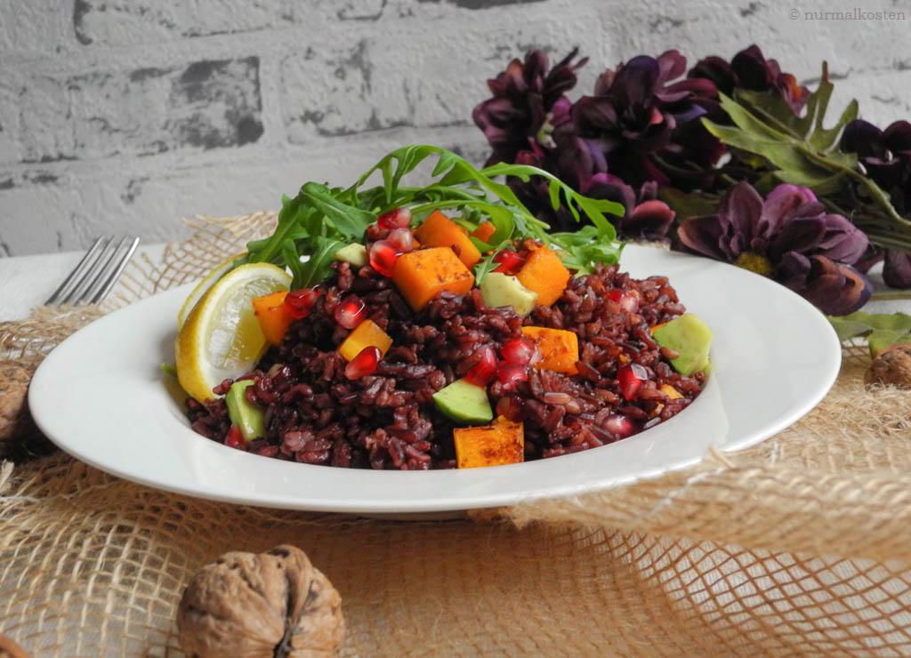 Rezeptbild: Lila Reissalat