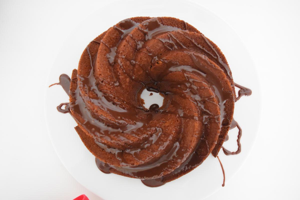 Rezeptbild: Nutella Gugelhupf