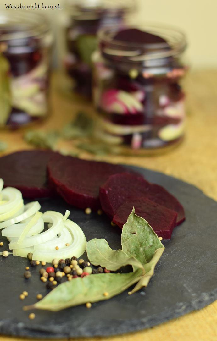 Rezeptbild: Eingelegte rote Bete