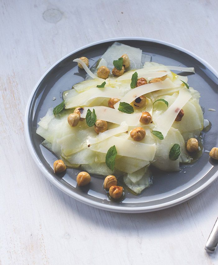 Rezeptbild: Knackiger Kohlrabi-Apfel-Salat