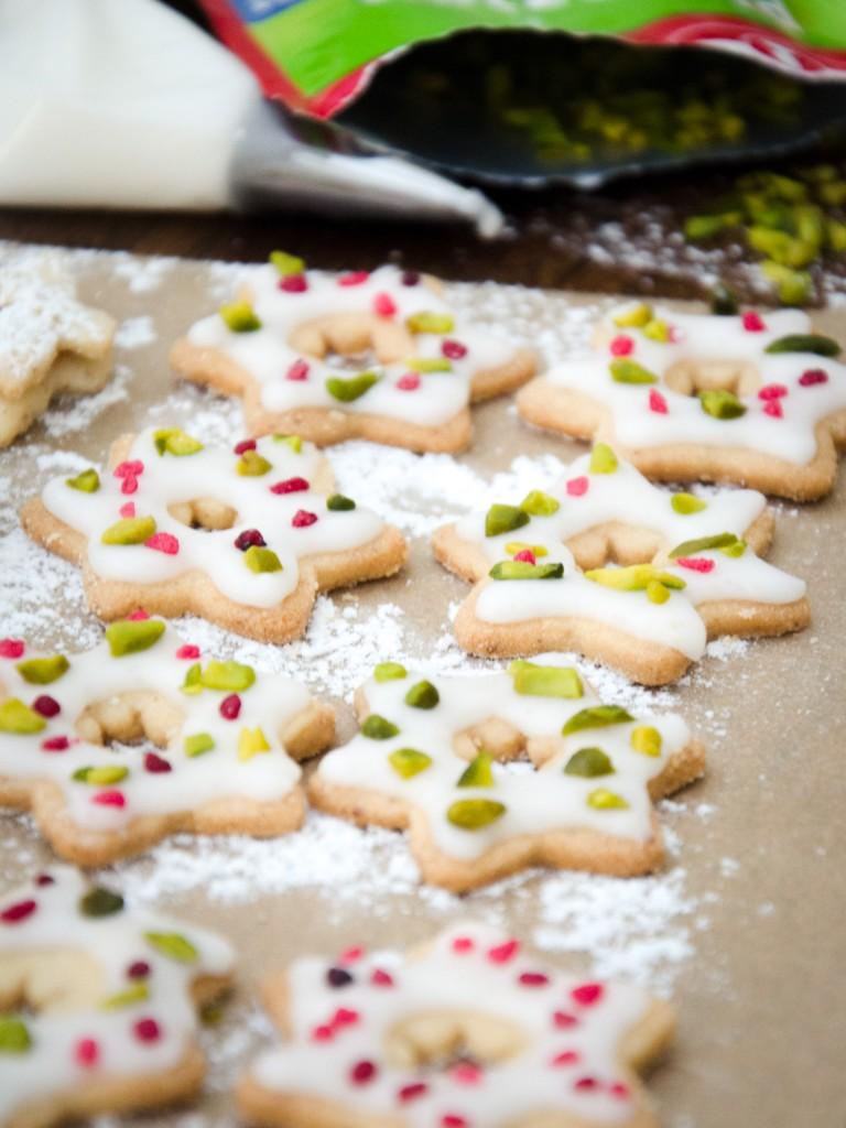 Rezeptbild: Linzer Augen aufgepeppt