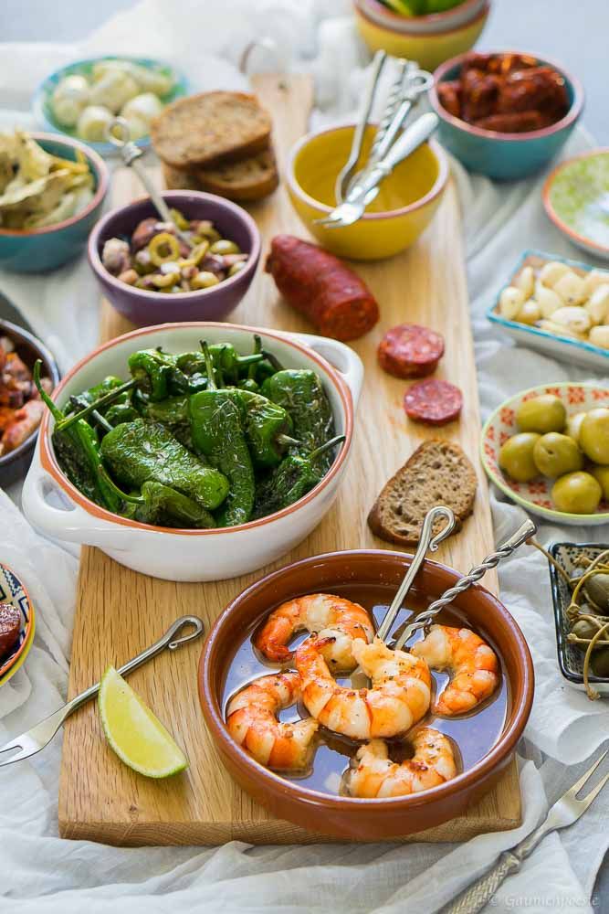 Rezeptbild: Gambas al Ajillo - Crevetten in Knoblauchöl