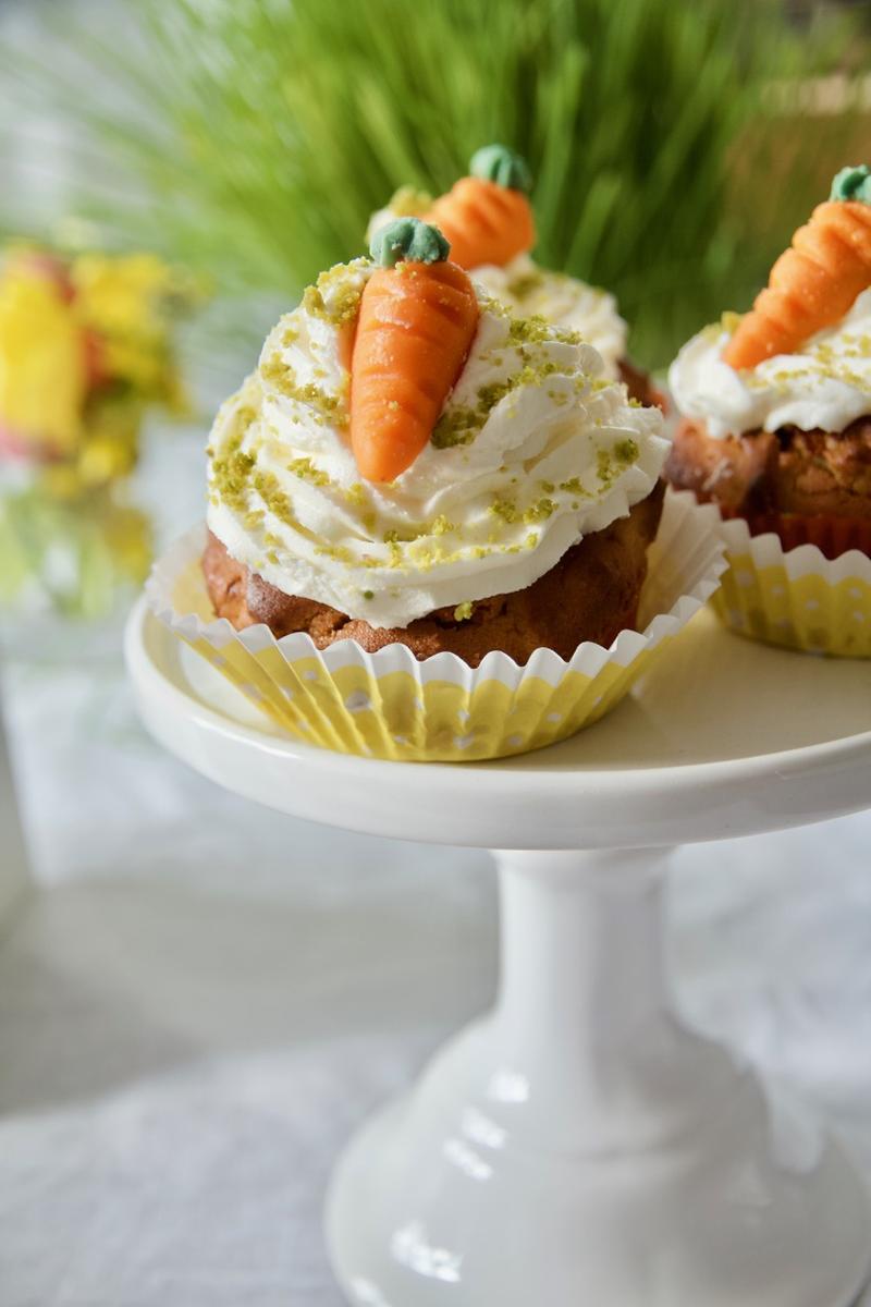Rezeptbild: Glutenfreie Spicy Carrot Cupcakes 