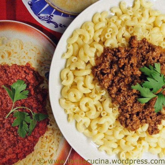 Rezeptbild: Ghackets und Hörnli