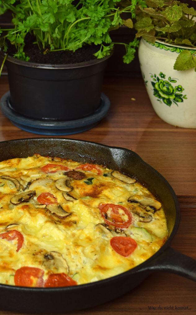 Rezeptbild: Gemüse-Omelett