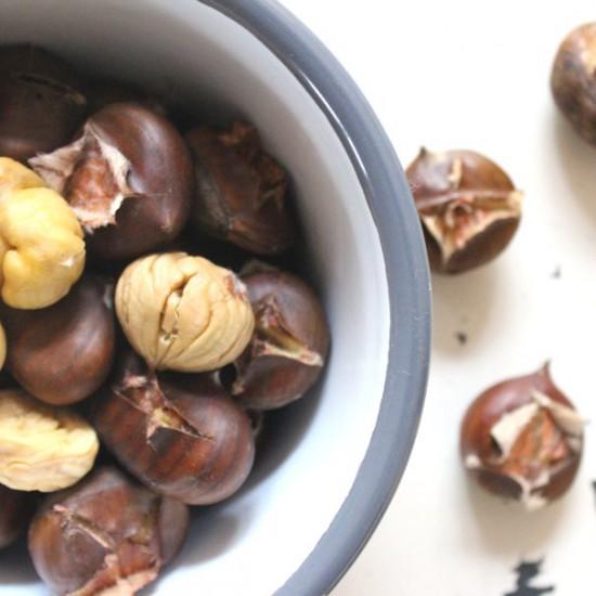 Rezeptbild: Maronen aus dem Ofen