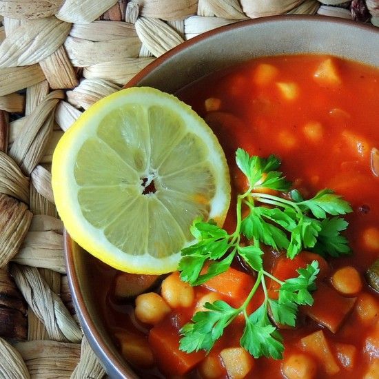 Rezeptbild: Kichererbseneintopf