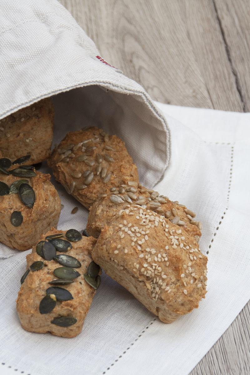 Rezeptbild: Dinkelbrötchen für den Sonntagsbrunch
