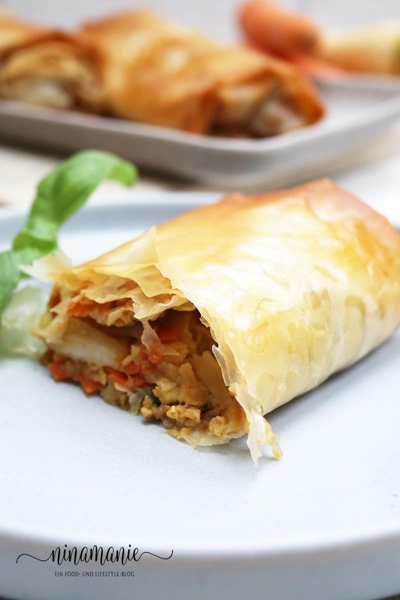 Rezeptbild: Asia-Gemüse-Strudel
