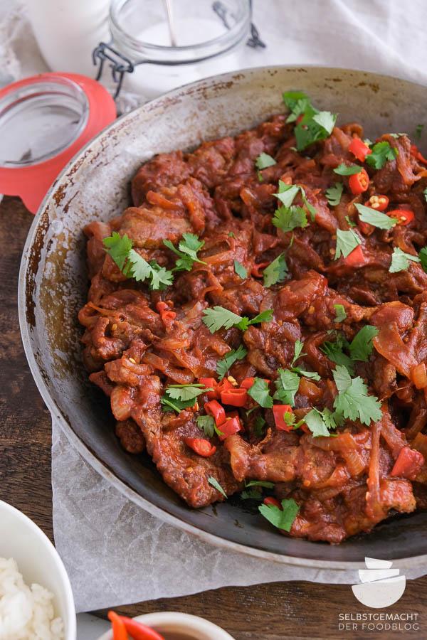 Rezeptbild: Crispy Chili Beef (Scharfes Rindfleisch)