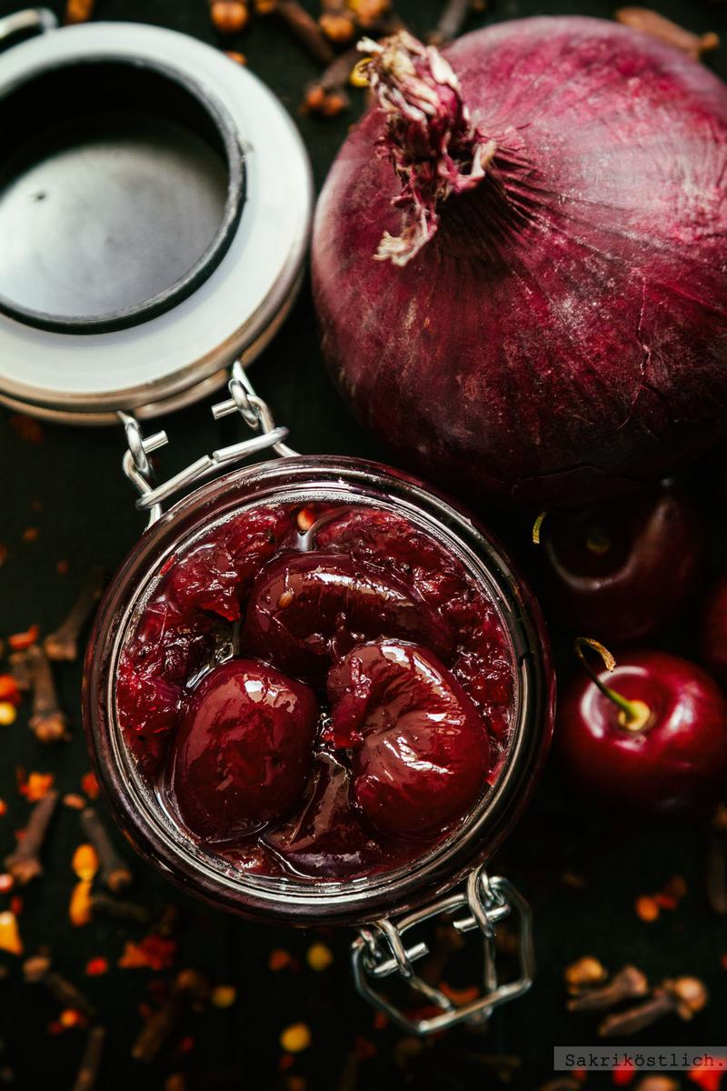 Rezeptbild: Zwiebel-Kirsch-Chutney