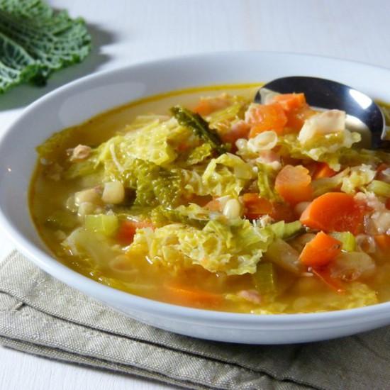 Rezeptbild: Zuppa di cavolo verza