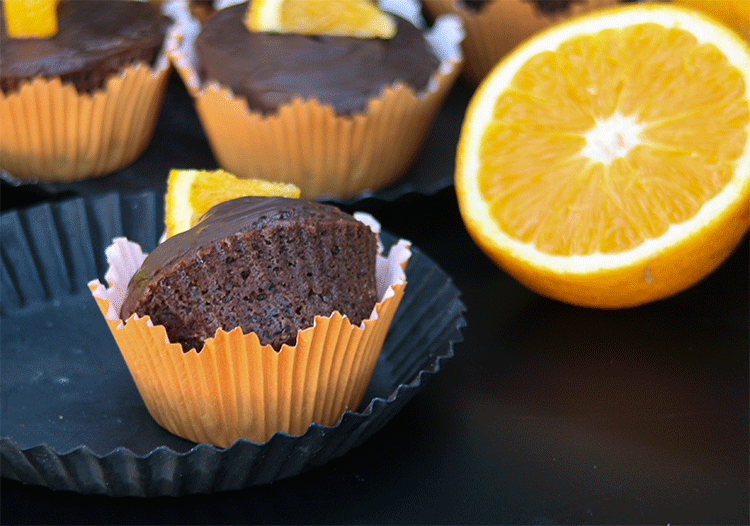 Rezeptbild: Orangen Schoko Muffins