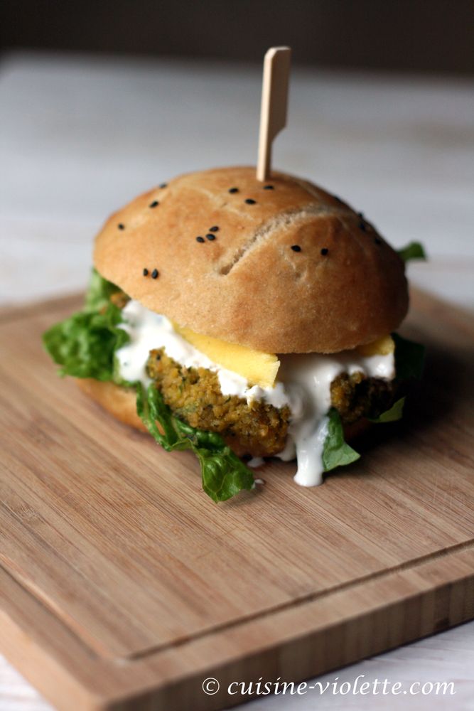 Rezeptbild: Falafel-Burger