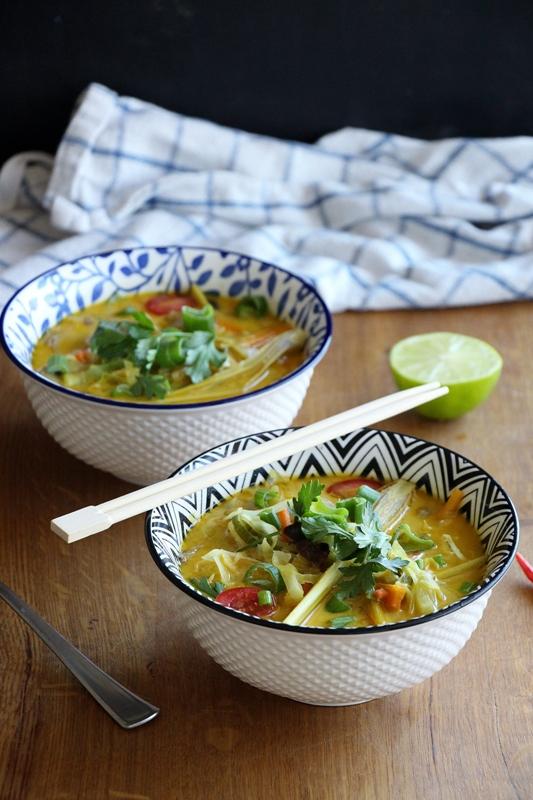 Rezeptbild: Tom Kha Hed - Thailändische Ingwer - Kokossupe mit Pilzen