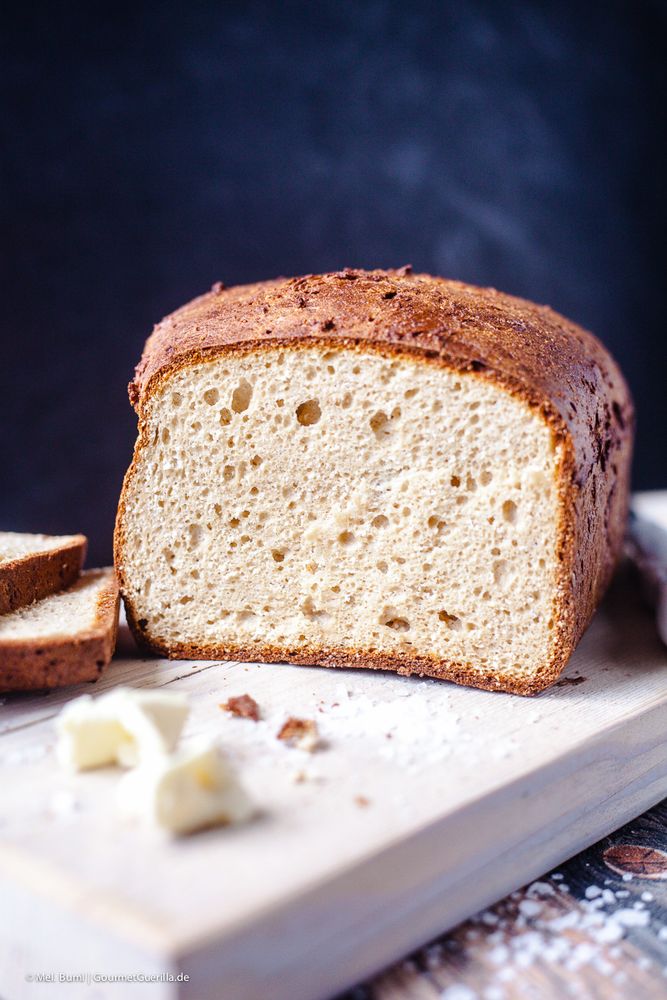 Rezeptbild: Fluffiger Low Carb Stuten oder Weißbrot