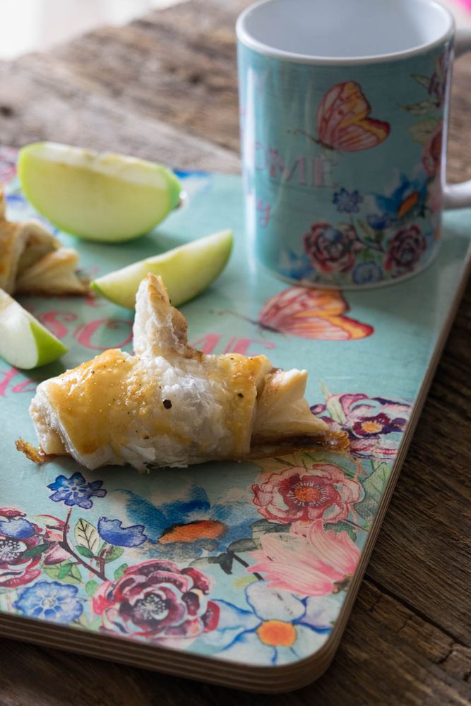Rezeptbild: Apfel-Zimt-Hörnchen