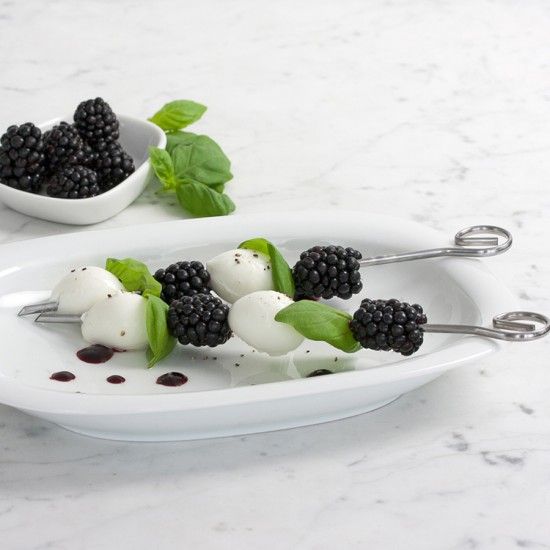 Rezeptbild: Brombeer Balsamico Creme zu Brombeer Caprese