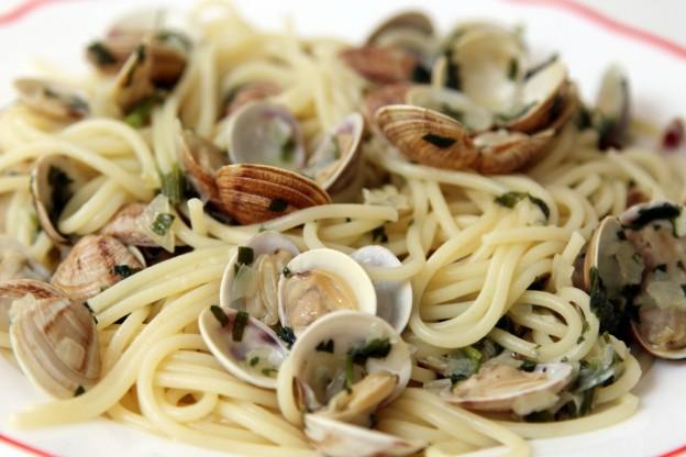 Rezeptbild: SPAGHETTI MIT VENUSMUSCHELN