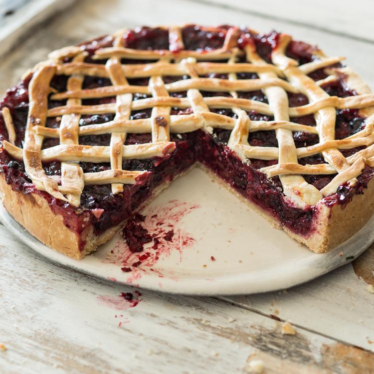 Rezeptbild: Waldbeeren-Pie