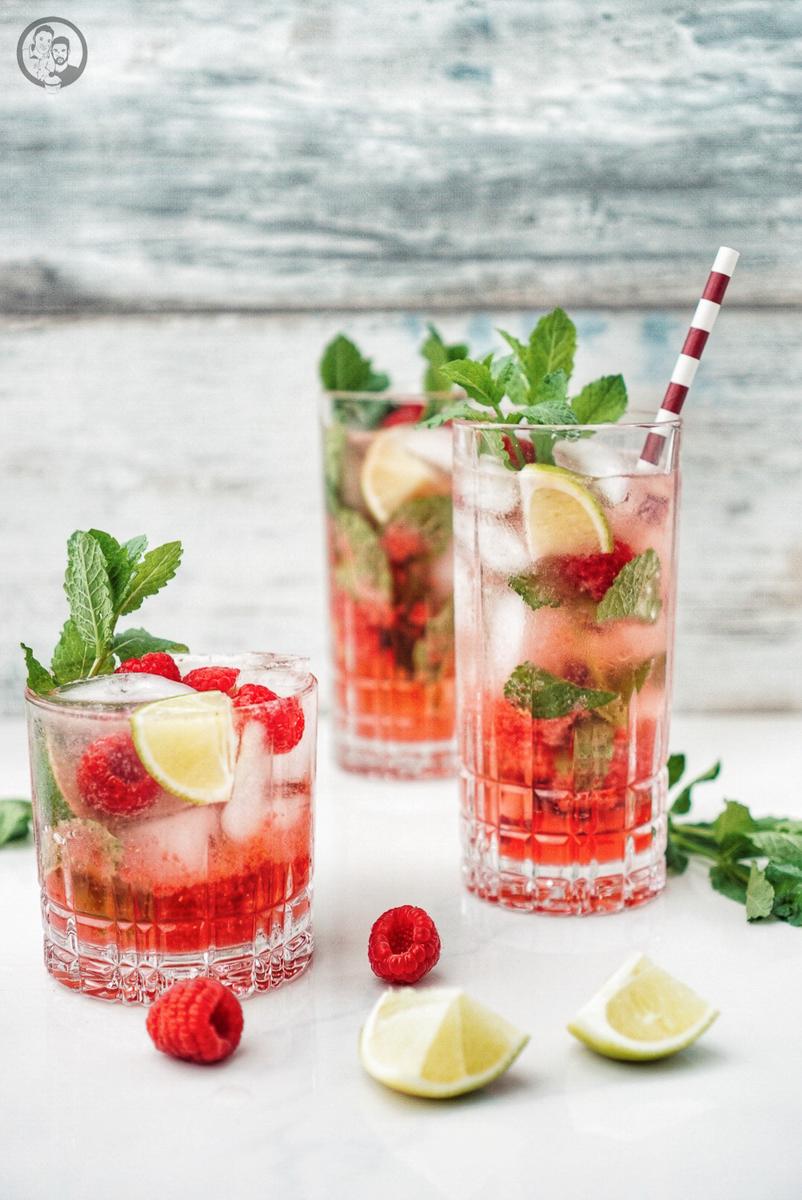 Rezeptbild: Raspberry Ginger Mojito