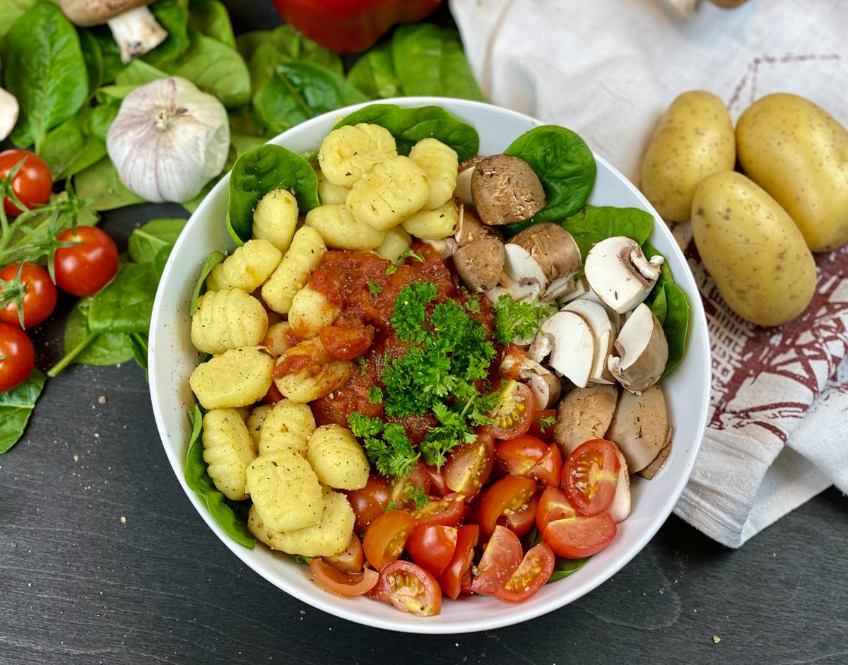 Rezeptbild: Gnocchi Bowl