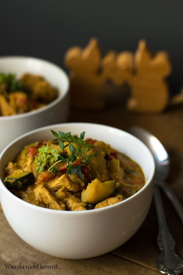 Rezeptbild: Linsencurry mit Pute