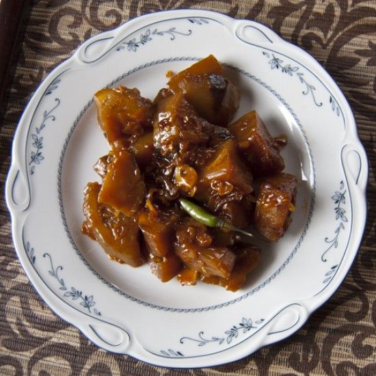 Rezeptbild: Auberginen Gulash