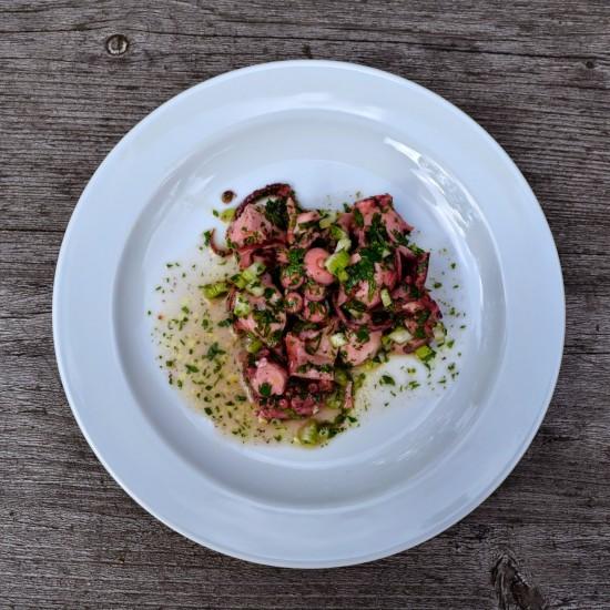 Rezeptbild: Lauwarmer Pulpo-Salat
