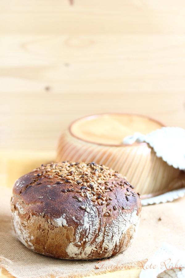 Rezeptbild: Mein Bequemes-Lieschen-Dinkel-Vollkornbrot ohne Kneten