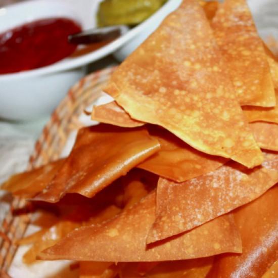 Rezeptbild: Wonton Chips