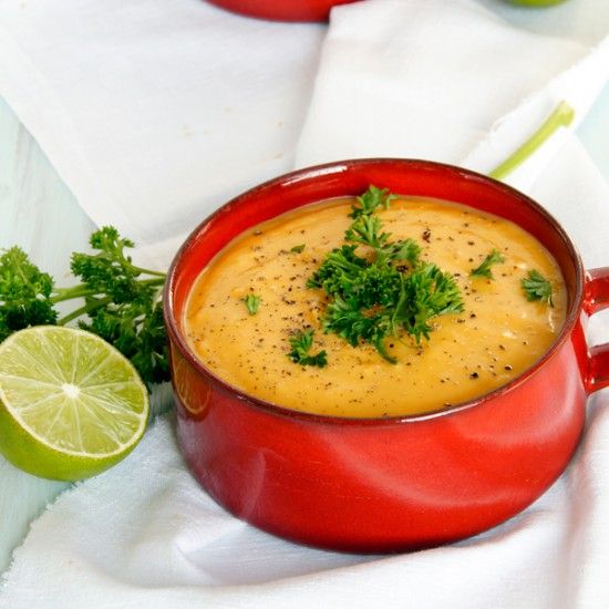 Rezeptbild: Süßkartoffelsuppe