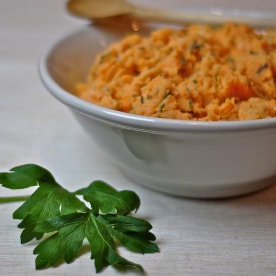 Rezeptbild: Kartoffelstampf mit Petersilie und Salbei
