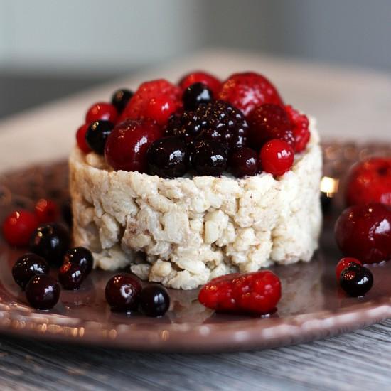Rezeptbild: Milchreis mit Beeren