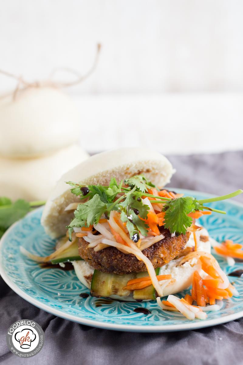 Rezeptbild: Vegetarischer Thai-Burger