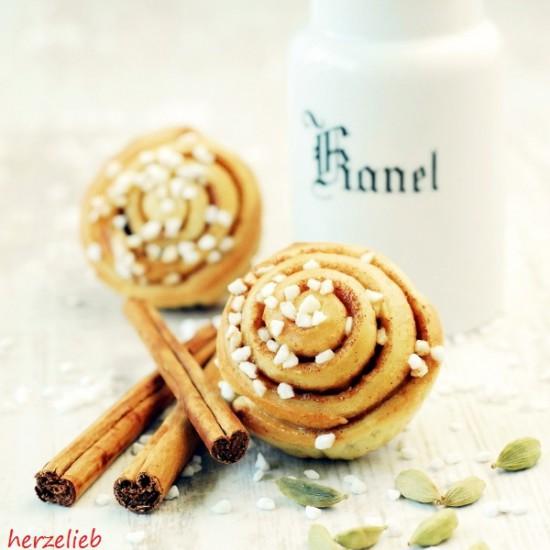 Rezeptbild: Zimtschnecken oder Kanelbullar