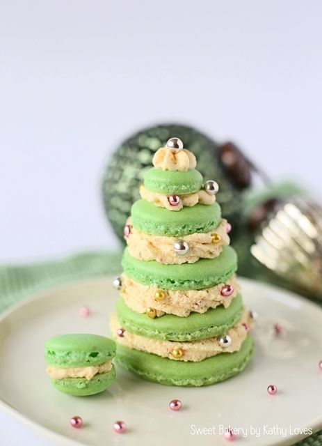 Rezeptbild: Christmas Macarons