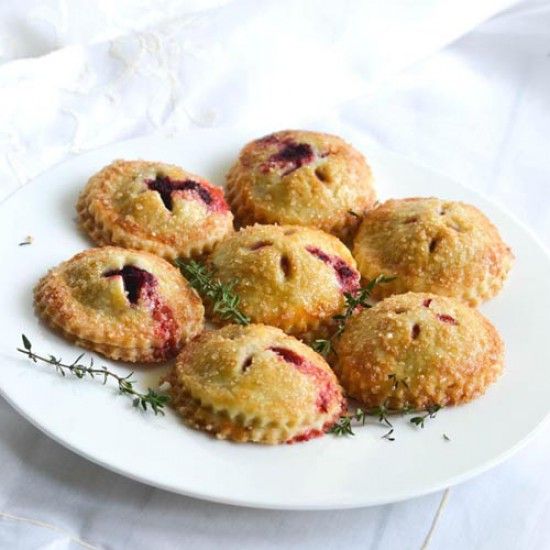 Rezeptbild: Hand Pies - Mini Pasteten süß und pikant